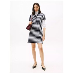 Stripe Polo Dress