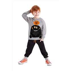 DenokidsSevimli Canavar Erkek Çocuk Eşofman Takım