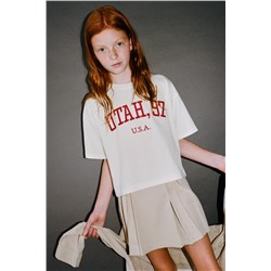 EMBROIDERED T-SHIRT