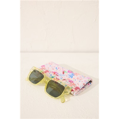 Gafas de sol con funda estampada