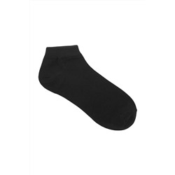 7 pares de calcetines cortos Negro y blanco