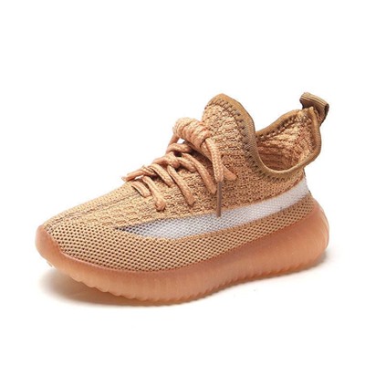 Лёгкие сетчатые детские кроссовки в стиле adida*s Yeezy .Отлично подойдут для занятий физкультурой в школе и садике, не нужно завязывать шнурки