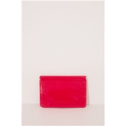 Mini monedero charol naranja