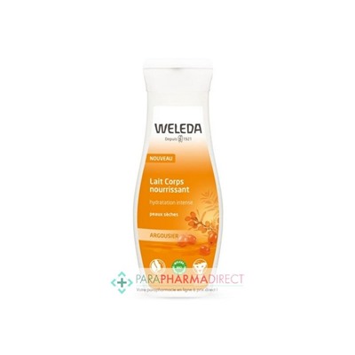 Weleda Argousier Lait Corps Nourrissant 200ml