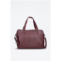 Bolso bowling Mara Burdeos