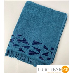 Полотенце махровое Созвездие темно-зеленый 70х135