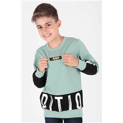 AHENGİM Kids Ak15121 Erkek Edition Baskılı Sweat 1-2-10001001