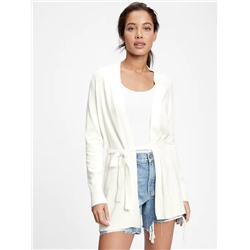 Lightweight Belted Cardigan