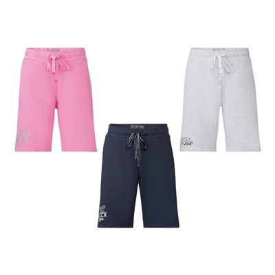 Soccx Sweatshorts Damen, im Glitter-Druck