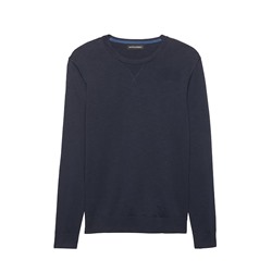 Cotton Sport Crew-Neck Sweater