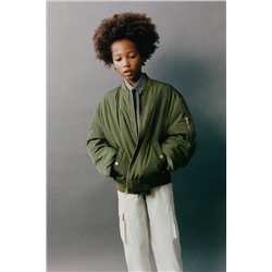 OVERSIZE BOMBER JACKET