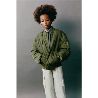 OVERSIZE BOMBER JACKET