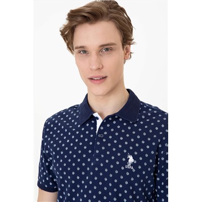 Erkek Lacivert Polo Yaka Tişört