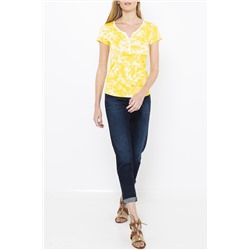 Camiseta Amarillo y blanco