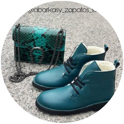 Ab.Zapatos 4619/2 Petrol+Ab.Zapatos PELLE 23-36 (500)-8 АКЦИЯ