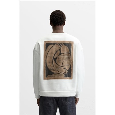 SUDADERA PARCHE COMBINADO
