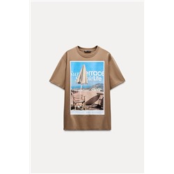 T-SHIRT WITH PHOTO PRINT