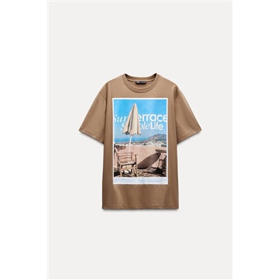 T-SHIRT WITH PHOTO PRINT