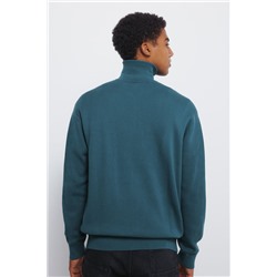 Jersey moda cuello cremallera