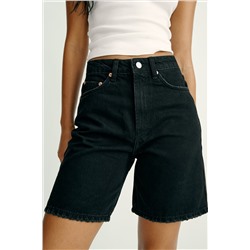TRF REGULAR FIT MID-RISE BERMUDA SHORTS