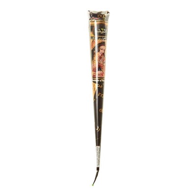 INDO HERBS Henna for mehendicine black Хна для мехенди в конусе черная 40г