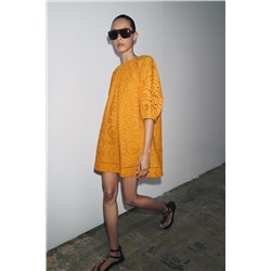ZW COLLECTION EMBROIDERED SHORT DRESS