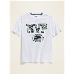 Graphic Crew-Neck Tee for Boys