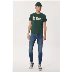 Lee Cooper Londonlogo Erkek O Yaka T-shırt Yeşil 232 LCM 242032
