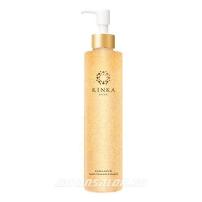 HAKUICHI KINKA Gold Nano Cleansing and Foam - Очищающий гель-пенка. 210 мл