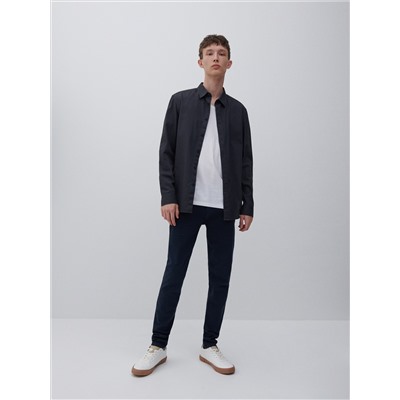skinny Jeans in Washout-Optik