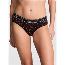 Logo Cotton Hiphugger Panty