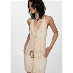 Vestido vaquero cinturón