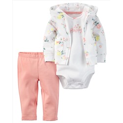 3-Piece Babysoft Cardigan Set