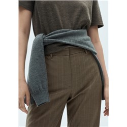 Pantalón flare raya diplomática REF. 77087113