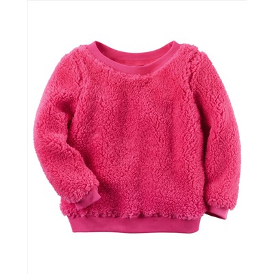 Sherpa Crew-Neck Pullover