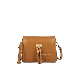 Bandolera de piel Core Camel