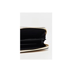 Cartera de piel Pely Croco Beige