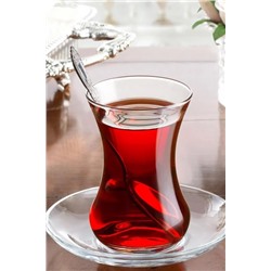 Carlotta 6'lı Çay Bardağı Seti