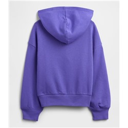 Kids Relaxed Half-Zip Fleece Hoodie