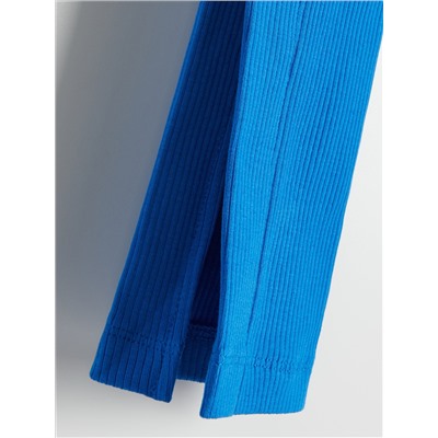 Jerseyleggings aus Rippstrick