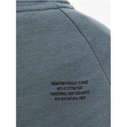 ТРИКОТАЖНОЕ OVERSIZE ХУДИ ИЗ ПЕРЕРАБОТАННЫХ МАТЕРИАЛОВ
