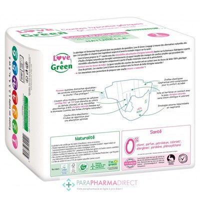 Love&Green Couches Hypoallergéniques T1 2 à 5 kg x23