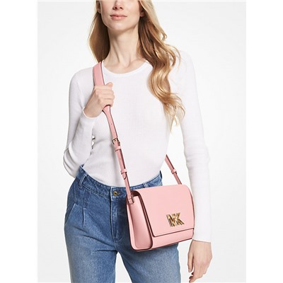 Mimi Medium Leather Messenger Bag