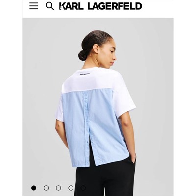Женская футболка  Karl Lagerfel*d  ОРИГИНАЛ!