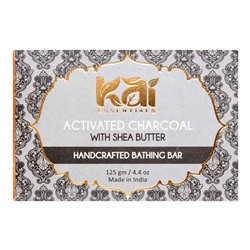 KAI ESSENTIALS Activated Charcoal Мыло Активированный уголь Премиум с маслом ши 125г