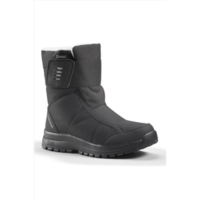 Decathlon Kadın Cırt Cırtlı Outdoor Kar Botu - Su Geçirmez - Siyah - Sh100 312022