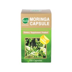 Капсулы общеоздоравливающего действия Моринга Масляничная Khaolaor Moringa Capsule 100 капсул/ Khaolaor Moringa Capsule 100 Capsules