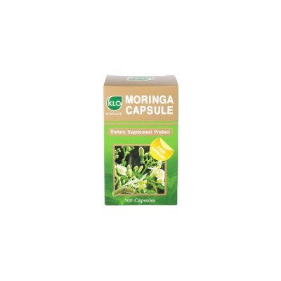 Капсулы общеоздоравливающего действия Моринга Масляничная Khaolaor Moringa Capsule 100 капсул/ Khaolaor Moringa Capsule 100 Capsules