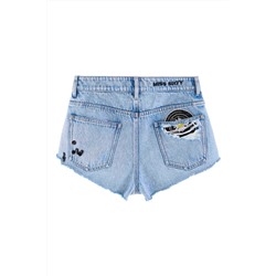 Short vaquero Azul claro