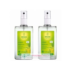Weleda Citrus Déodorant Spray 2x100mlLot  × 2